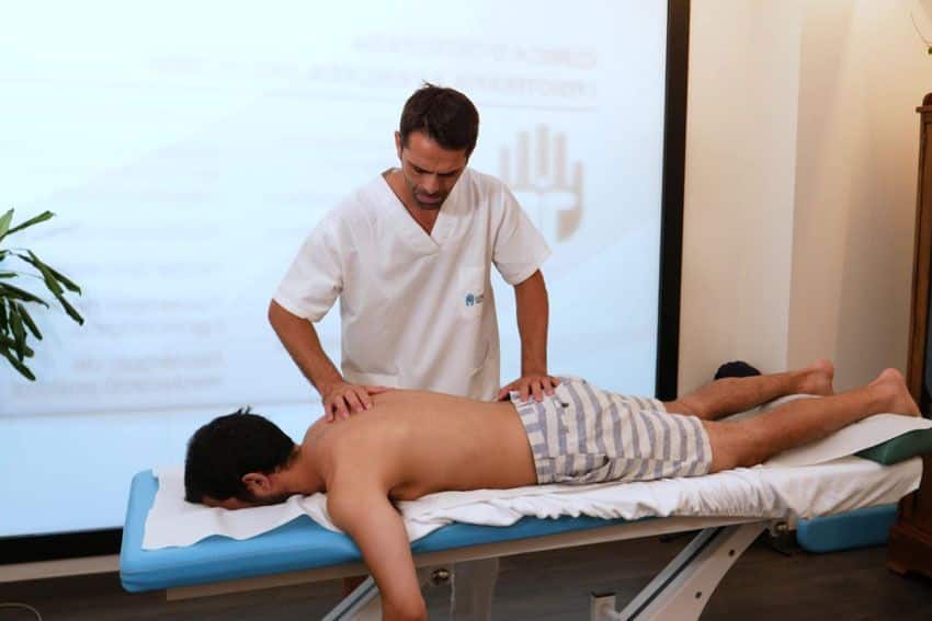 tratamiento osteopatia domicilio